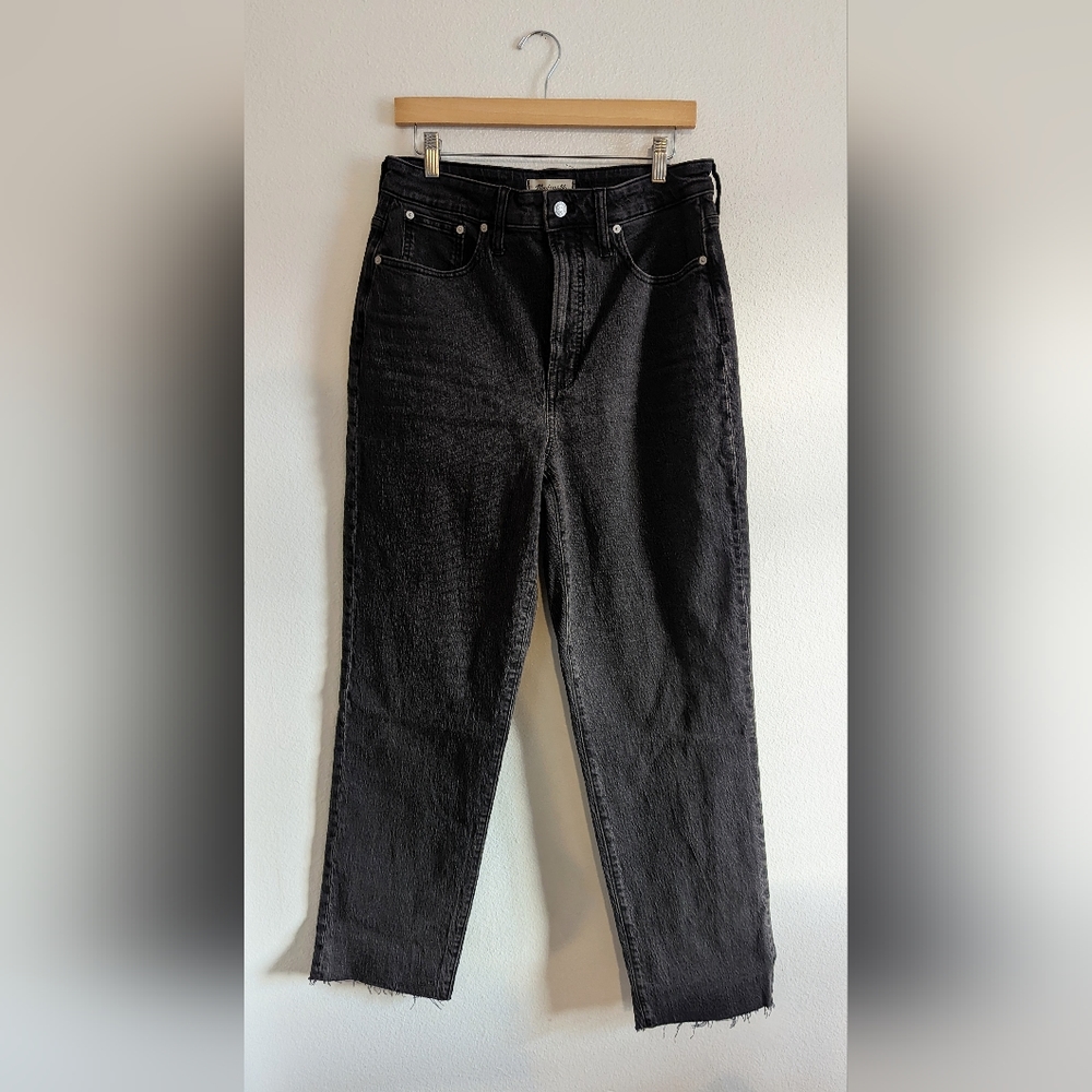 NWT Madewell Curvy Perfect Straight Jean 30T